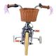 Volare Blossom Børnecykel - Piger - 12 tommer - Lilla
