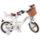 Volare Blossom Børnecykel - Pigecykel - 12 tommer - Hvid - To håndbremser