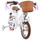 Volare Blossom Børnecykel - Pigecykel - 12 tommer - Hvid - To håndbremser