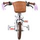 Volare Blossom Børnecykel - Pigecykel - 12 tommer - Hvid - To håndbremser