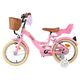Volare Blossom Børnecykel - Pigecykel - 14 tommer - Pink - To håndbremser