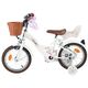 Volare Blossom Børnecykel - Pigecykel - 14 tommer - Hvid - To håndbremser