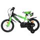 Volare Sportivo Kinderfiets - Jongens - 14 inch - Groen Zwart - Twee Handremmen