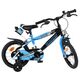 Volare Sportivo Kinderfiets - Jongens - 14 inch - Blauw Zwart - Twee Handremmen