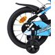 Volare Sportivo Kinderfiets - Jongens - 14 inch - Blauw Zwart - Twee Handremmen