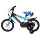 Volare Sportivo Kinderfiets - Jongens - 14 inch - Blauw Zwart - Twee Handremmen