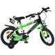 Volare Sportivo Kinderfiets - Jongens - 14 inch - Groen Zwart - Twee Handremmen