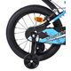 Volare Sportivo Kinderfahrrad - Jungen - 16 Zoll - Blau Schwarz - Zwei Handbremsen