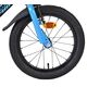 Volare Sportivo Kinderfahrrad - Jungen - 16 Zoll - Blau Schwarz - Zwei Handbremsen