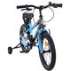 Volare Sportivo Kinderfahrrad - Jungen - 16 Zoll - Blau Schwarz - Zwei Handbremsen