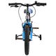 Volare Sportivo Kinderfahrrad - Jungen - 16 Zoll - Blau Schwarz - Zwei Handbremsen