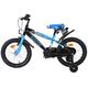 Volare Sportivo Kinderfahrrad - Jungen - 16 Zoll - Blau Schwarz - Zwei Handbremsen