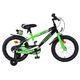 Volare Sportivo Kinderfiets - Jongens - 16 inch - Groen Zwart - Twee Handremmen