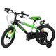 Volare Sportivo Kinderfiets - Jongens - 16 inch - Groen Zwart - Twee Handremmen