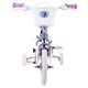 Disney Frozen 2 Kinderfiets - Meisjes - 12 inch - Blauw/Paars - Twee handremmen