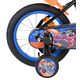 Hot Wheels Kinderfahrrad – Jungen – 14 Zoll – Schwarz, Orange, Blau