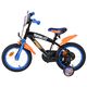 Hot Wheels Kinderfahrrad – Jungen – 14 Zoll – Schwarz, Orange, Blau