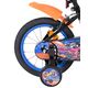 Hot Wheels Kinderfiets - Jongens - 14 inch - Zwart - Twee handremmen