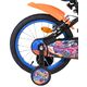 Hot Wheels Kinderfiets - Jongens - 16 inch - Zwart Oranje Blauw - Twee handremmen