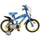 Rubble & Crew Kinderfahrrad - Jungen - 14 Zoll - Blau - Zwei Handbremsen