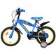 Rubble & Crew Kinderfahrrad - Jungen - 14 Zoll - Blau - Zwei Handbremsen