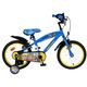 Rubble & Crew Kinderfiets - Jongens - 16 inch - Blauw - Twee handremmen