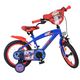 Sonic Prime Kinderfiets - Jongens - 14 inch - Blauw Rood
