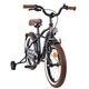 Volare Black Cruiser Kinderfiets - Jongens - 16 inch - Zwart