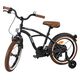 Volare Black Cruiser Kinderfiets - Jongens - 16 inch - Zwart