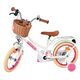 Volare Excellent Kinderfiets - Meisjes - 14 inch - Wit