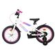 Volare Lily Kinderfiets - Meisjes - 16 inch - Wit Roze Paars