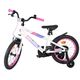 Volare Lily Kinderfiets - Meisjes - 16 inch - Wit Roze Paars