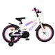 Volare Lily Kinderfiets - Meisjes - 16 inch - Wit Roze Paars - Twee Handremmen