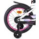 Volare Lily Kinderfiets - Meisjes - 16 inch - Wit Roze Paars - Twee Handremmen