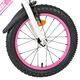 Volare Lily Kinderfiets - Meisjes - 16 inch - Wit Roze Paars - Twee Handremmen