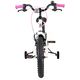 Volare Lily Kinderfiets - Meisjes - 16 inch - Wit Roze Paars - Twee Handremmen