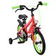 Volare Rocky Kinderfahrrad - Jungen - 14 Zoll - Rot