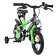 Volare Sportivo Kinderfiets - Jongens - 12 inch - Groen Zwart - Twee Handremmen