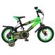 Volare Strike Kinderfiets - Jongens - 12 inch - Zwart Groen - Twee Handremmen