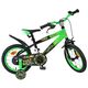 Volare Strike Kinderfiets - Jongens - 14 inch - Zwart Groen