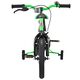 Volare Strike Kinderfiets - Jongens - 14 inch - Zwart Groen