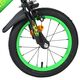 Volare Strike Kinderfiets - Jongens - 14 inch - Zwart Groen - Twee handremmen