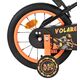 Volare Strike Kinderfiets - Jongens - 14 inch - Zwart Oranje