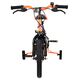 Volare Strike Kinderfiets - Jongens - 14 inch - Zwart Oranje - Twee handremmen