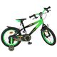 Volare Strike Kinderfiets - Jongens - 16 inch - Zwart Groen - Twee Handremmen