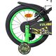 Volare Strike Kinderfiets - Jongens - 16 inch - Zwart Groen - Twee Handremmen