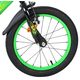 Volare Strike Kinderfiets - Jongens - 16 inch - Zwart Groen - Twee Handremmen