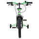 Volare Strike Kinderfiets - Jongens - 16 inch - Zwart Groen - Twee Handremmen