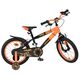Volare Strike Kinderfiets - Jongens - 16 inch - Zwart Oranje - Twee Handremmen