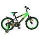 Volare Strike Kinderfiets - Jongens - 16 inch - Zwart Groen